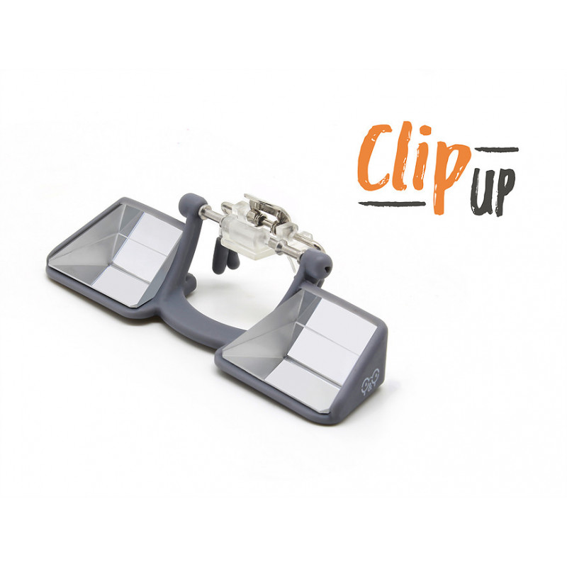 Occhiali da sicura Clip Up grigio - YY VERTICAL