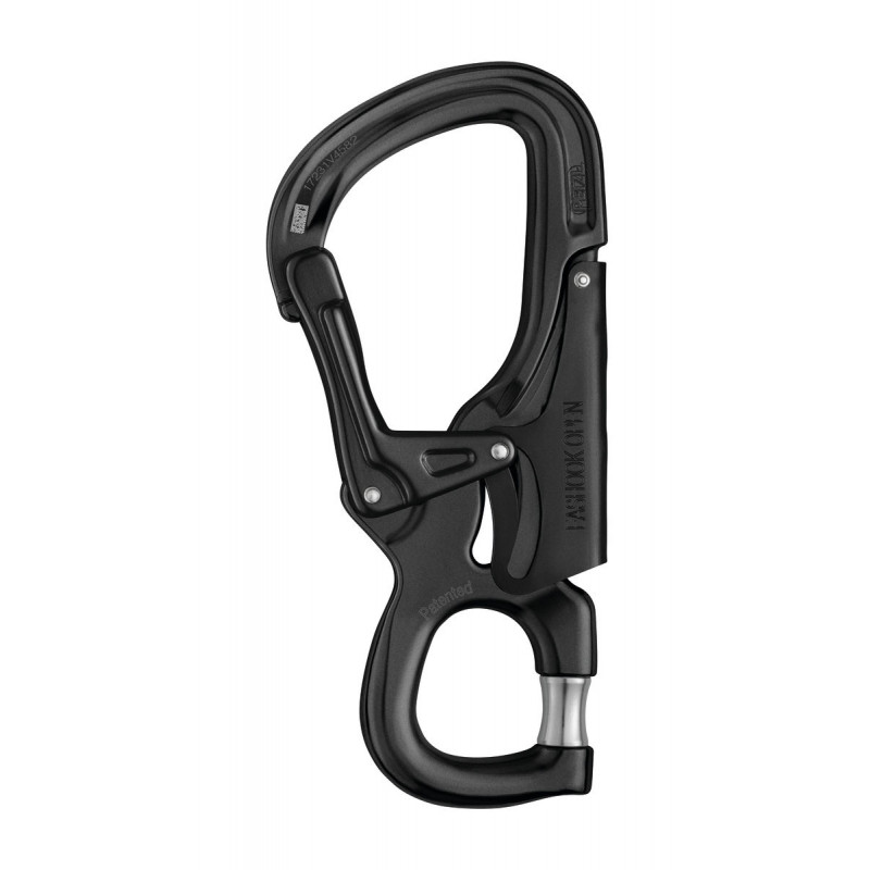 Moschettone Eashook Open NERO - PETZL