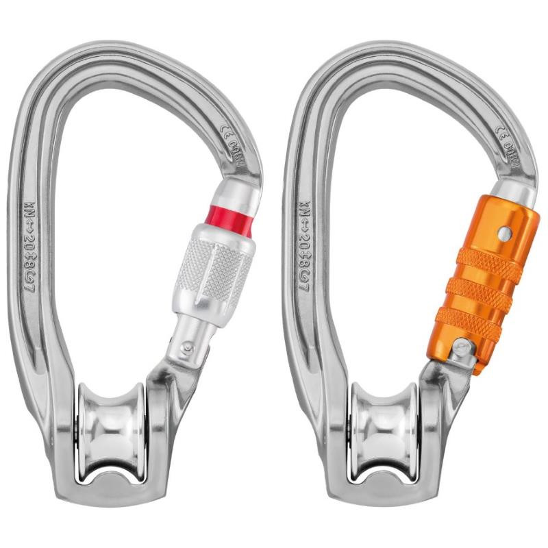 Carrucola Moschettone Rollclip Z - PETZL Piano taglie MO GH/VI