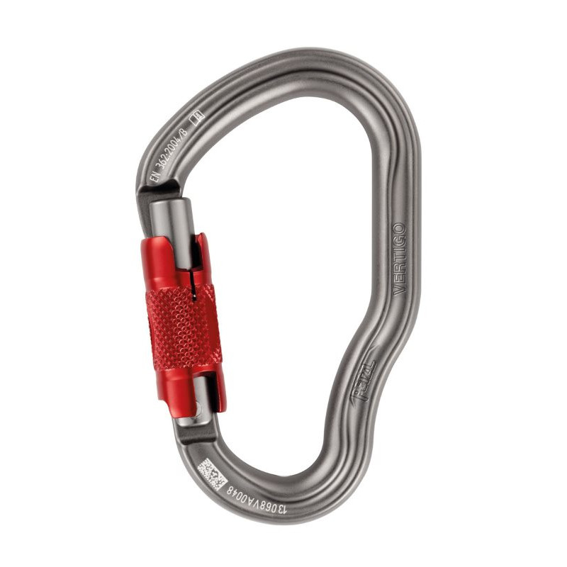 Moschettone Vertigo Twist-Lock doppia chiusura - PETZL