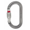 Moschettone OK NEW Ovale con Ghiera Lega - PETZL