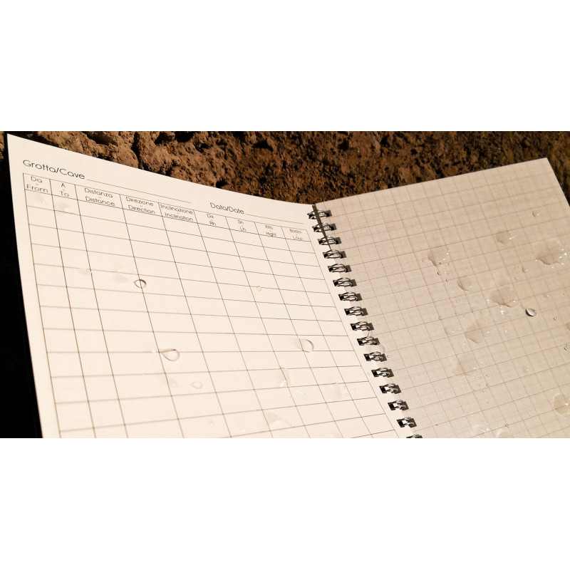 Quaderno impermeabile per rilievo - ATLAUA