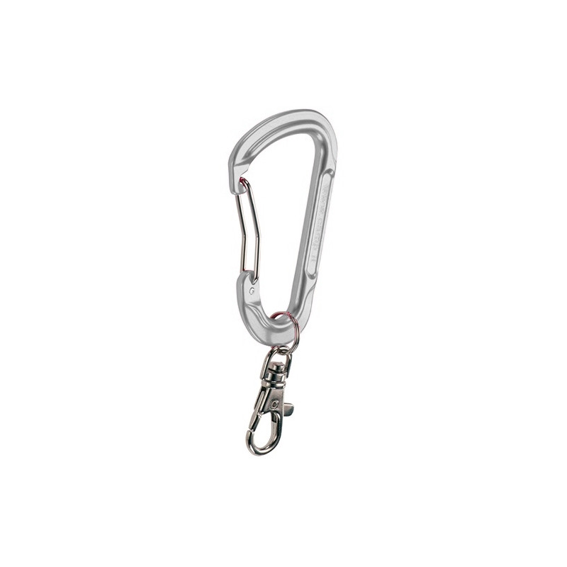 Moschettone portamateriali leva filo argento - CAMP Moschettone portamateriali leva filo argento - CAMP