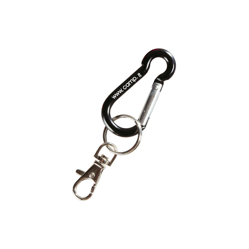 5x moschettone in alluminio D-ring portachiavi clip moschettone campeggio po Kt 