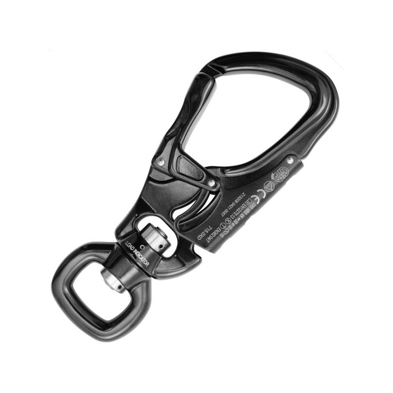Moschettone a doppia leva con girello Tango 360 - KONG Moschettone a doppia leva con girello Tango 360 - KONG