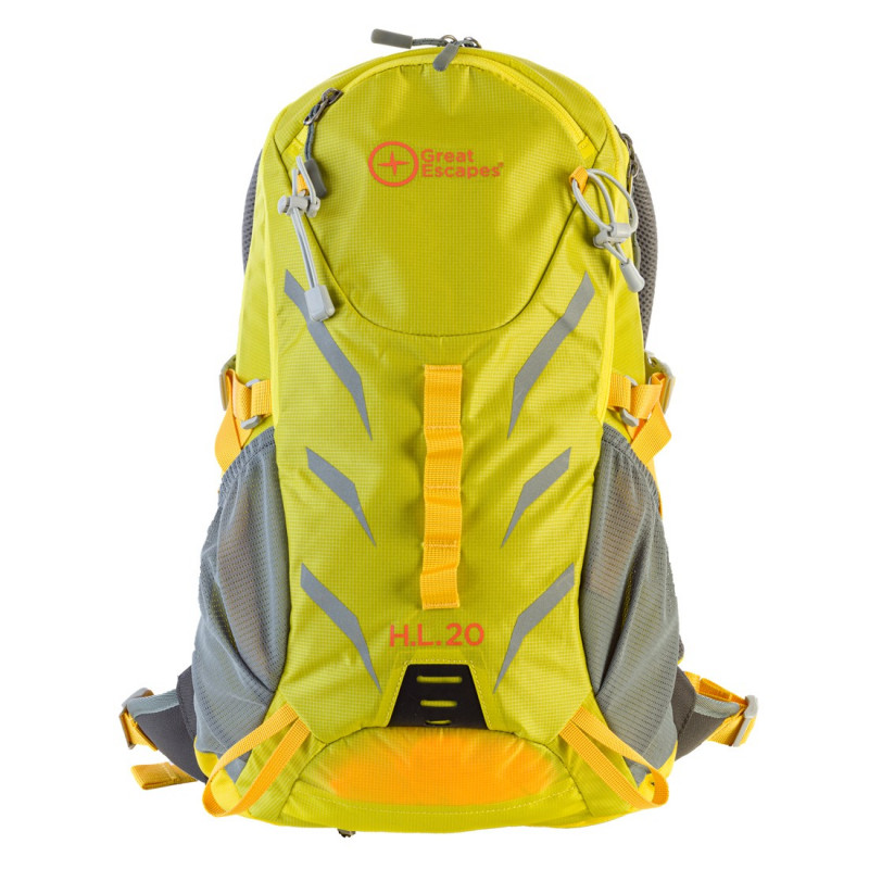 Zaino H.L. 20 litri Lime green - GREAT ESCAPES
