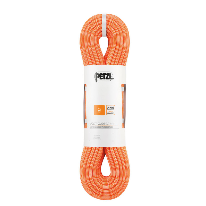 Corda 9 mm Volta Guide - PETZL Piano taglie CO 60 M