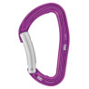 Moschettone leva curva Djinn viola - PETZL