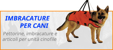 Imbracature per cani